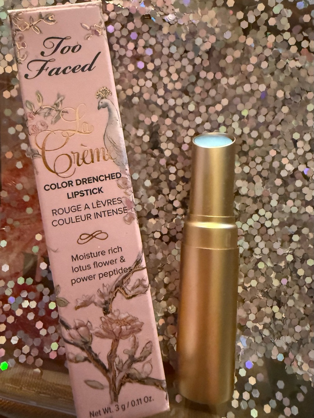 NEW Too Faced La Crème Lipstick Unicorn Tears